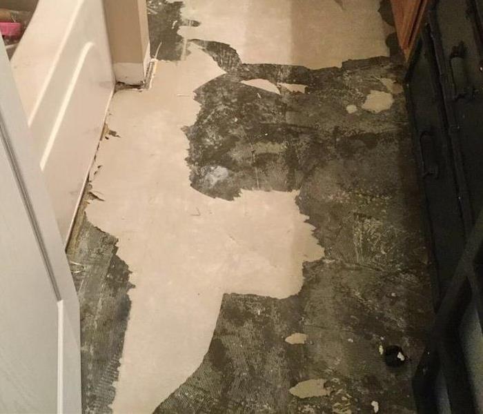 wood floor ripped up