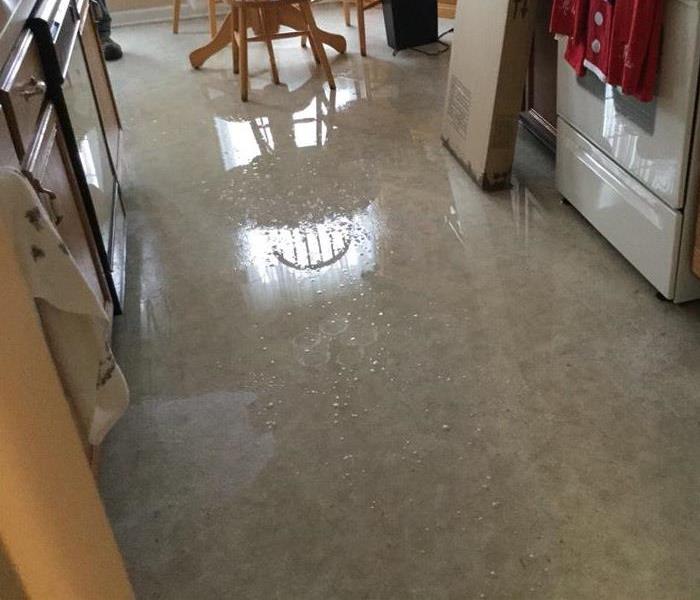 water damage and equipment
